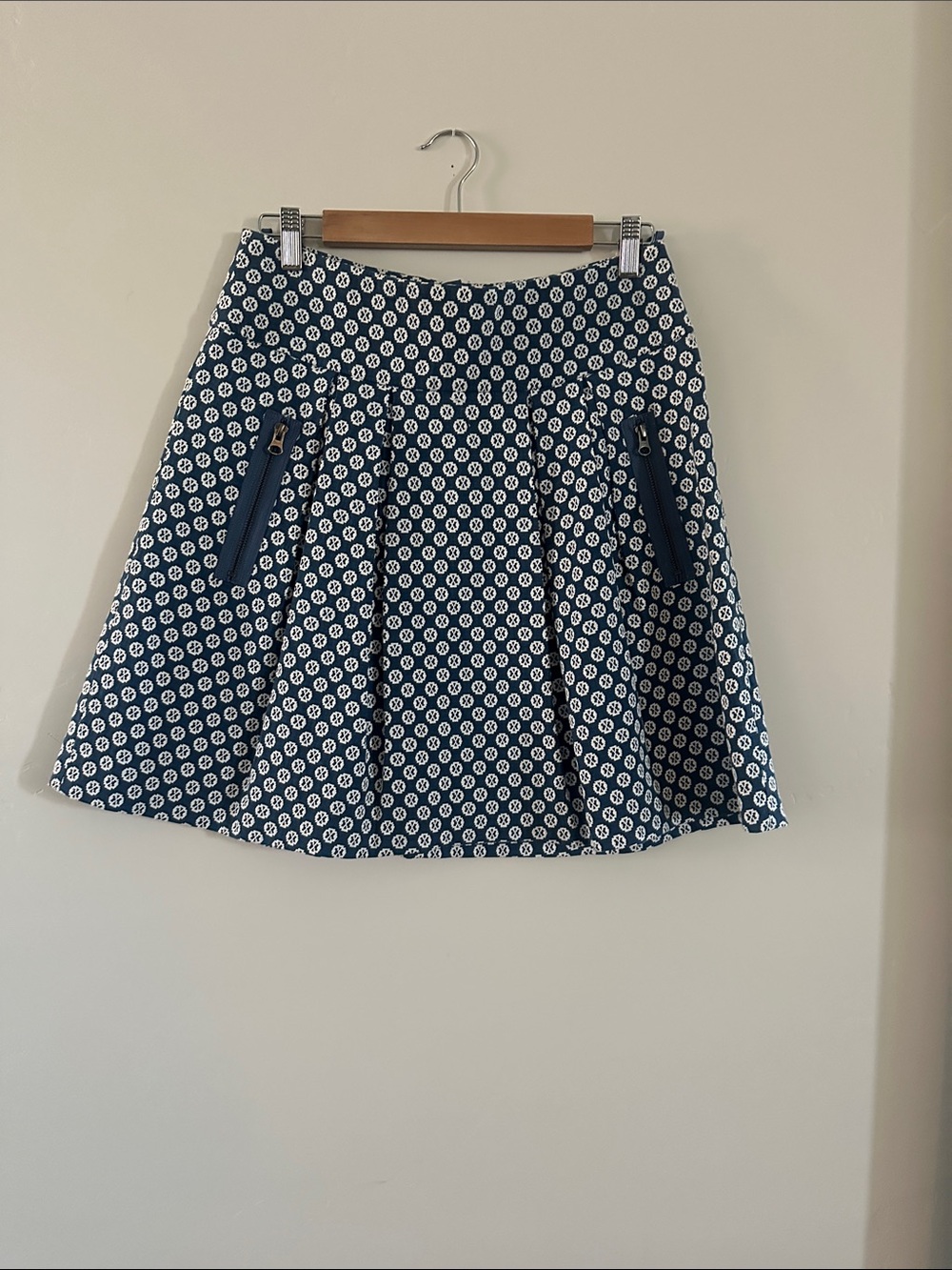 Maeve A-line jacquard skirt size 8